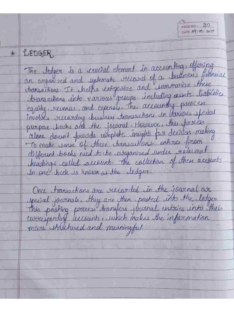 Financial Accounting Notes 2 | PDF