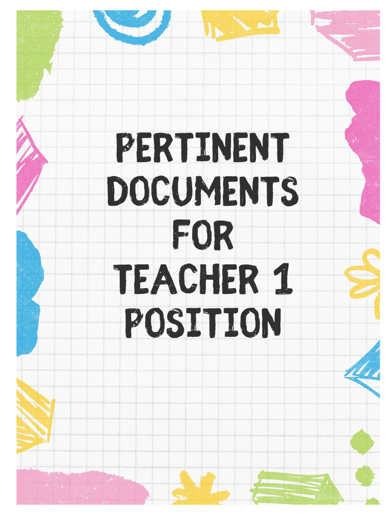 Pertinent Papers Front Cover | PDF