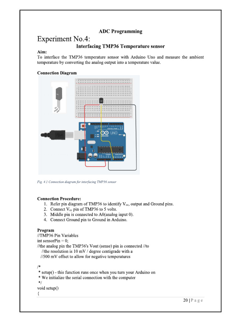 Temperature Sensor | PDF