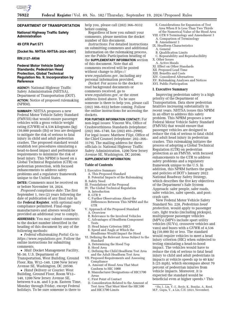 Federal Register / Vol. 89, No. 182 / Thursday, September 19, 2024 ...