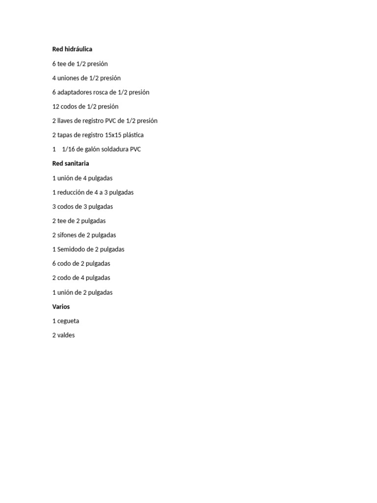 Red Hidráulica Recta | PDF