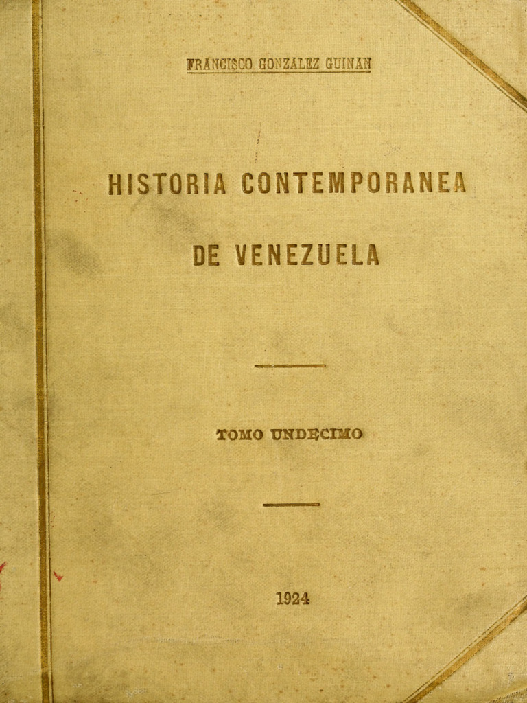 Historia Contemporánea de Venezuela - Historiacontempo11gonz | PDF