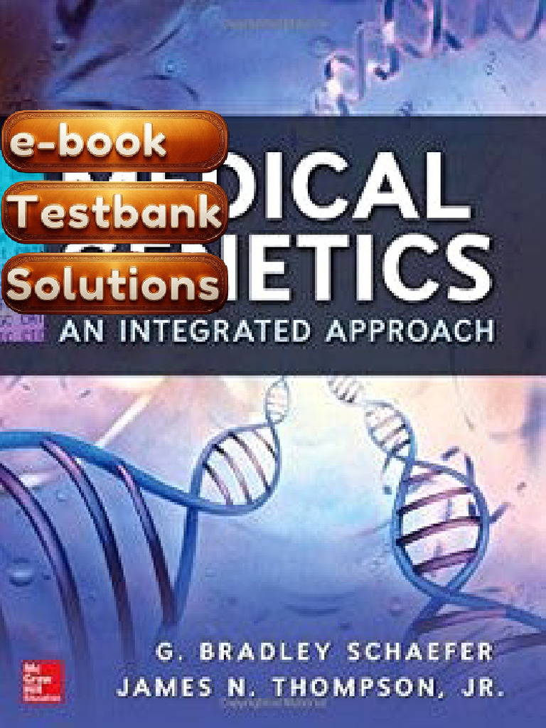 Test Bank Medical Genetics An Integrated Approach Textbook and ...