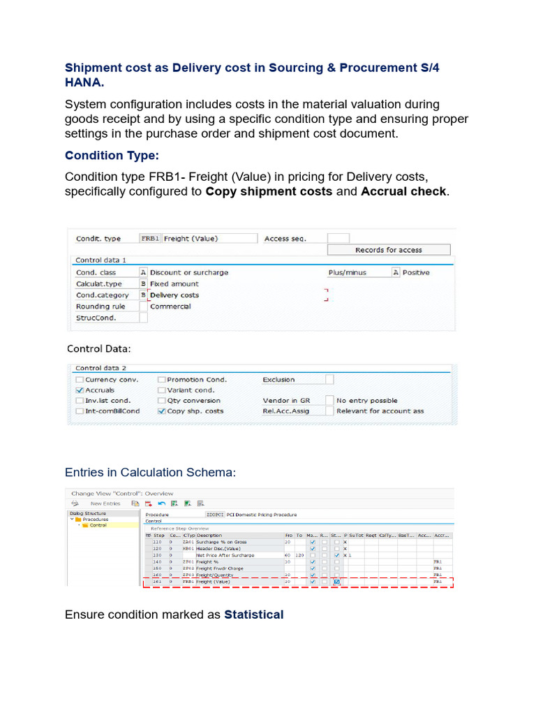 Shipment Cost As Delivery | PDF