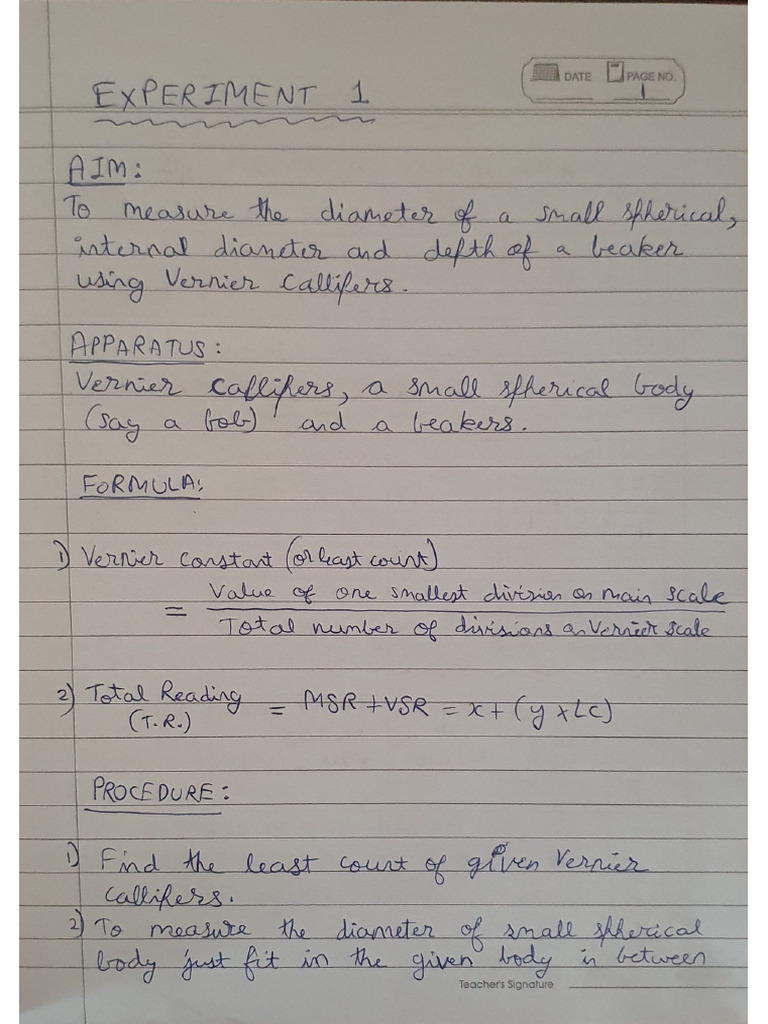 Phy Prac 1 2 3 4 | PDF