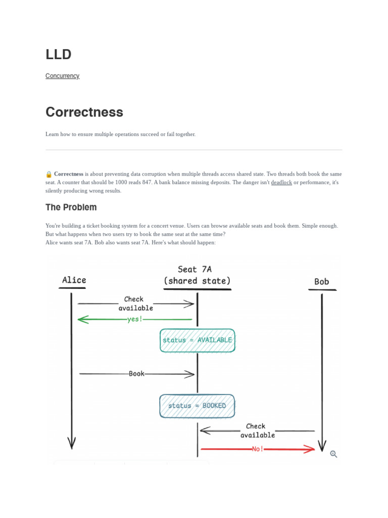 Concurrency Correctness | PDF | Thread (Computing) | Computer Programming
