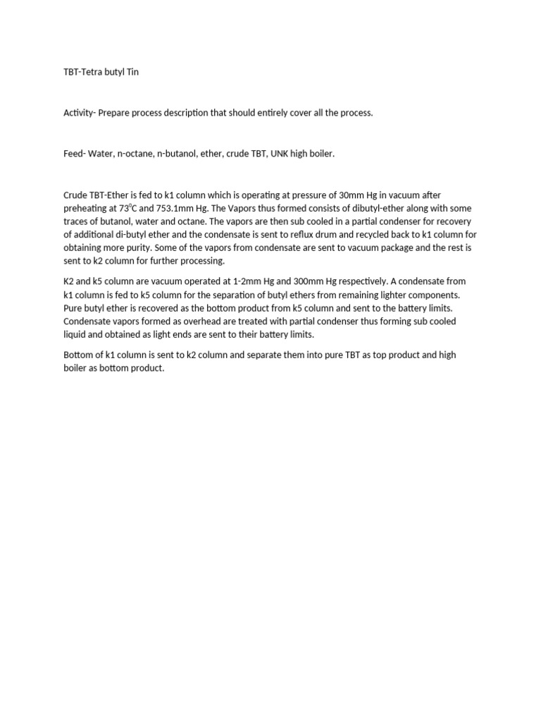 Process Description | PDF