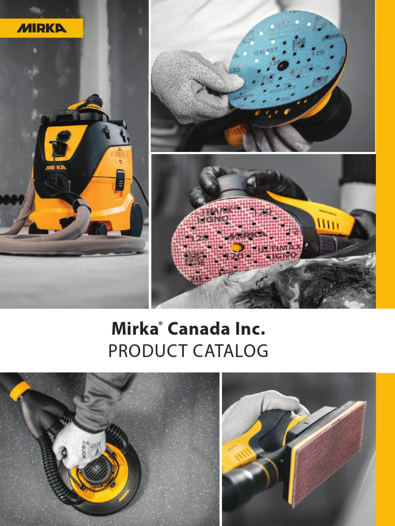 Mirka Products | PDF | Abrasive | Personal Protective Equipment