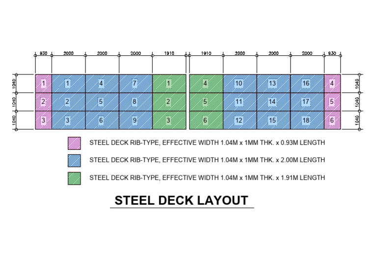 Wb2 Steel Deck Layout2 | PDF