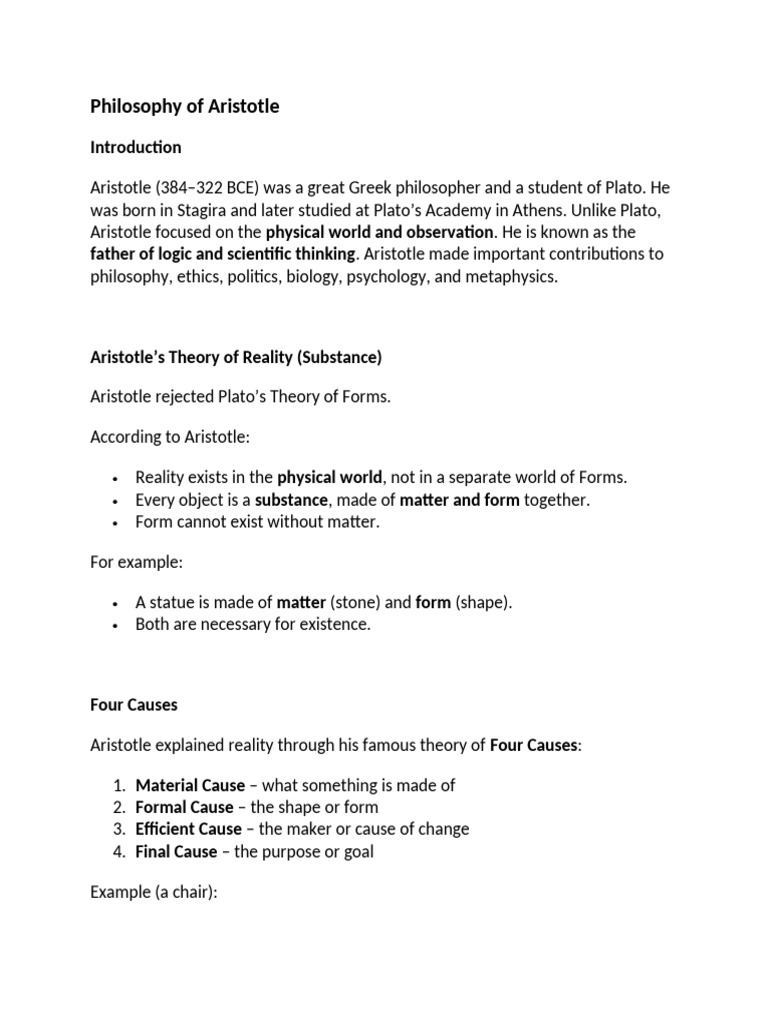 Aristotle | PDF