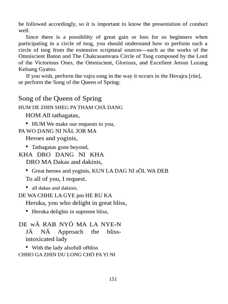 Song of The Spring Queen | PDF | Tibetan Philosophy | Nāstika