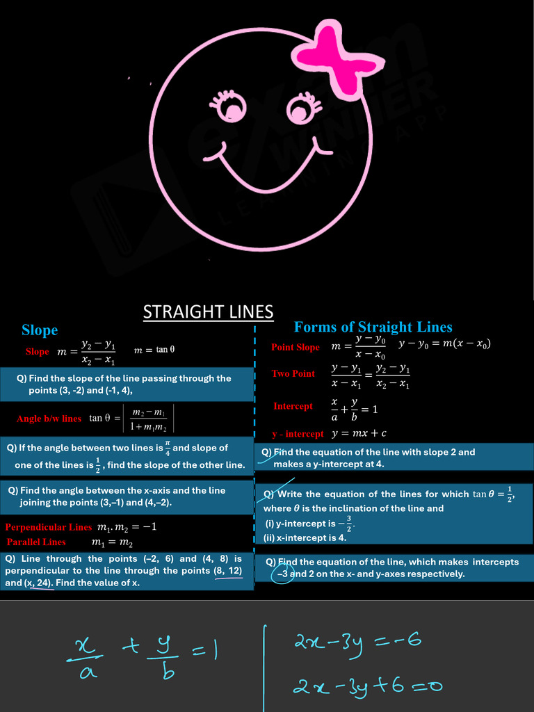 Maths Chapters 9 10 Short Note Live | PDF | Ellipse | Elementary ...