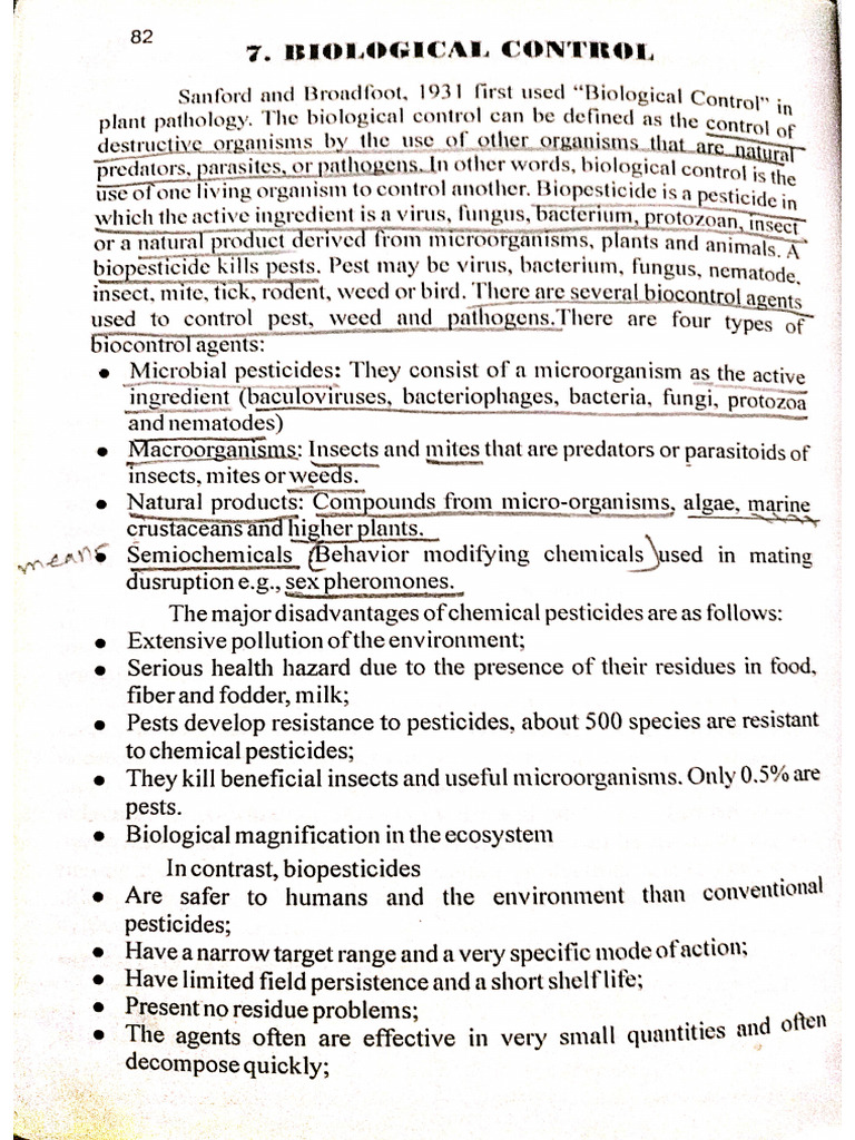 Biological Control | PDF | Biological Pest Control | Organisms