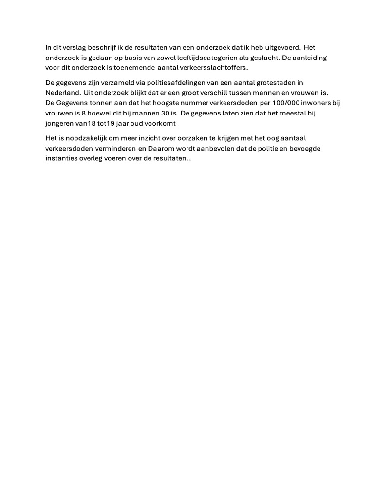 Een Verslag Schrijven | PDF