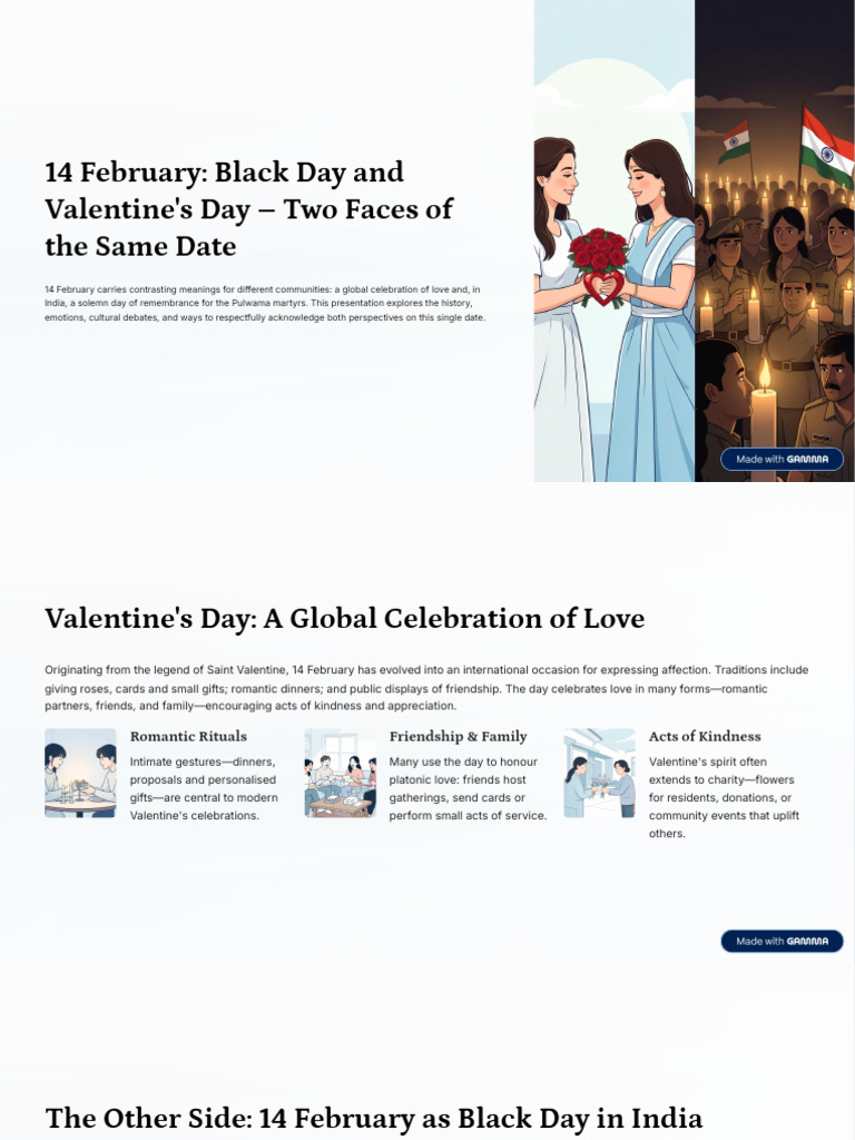Two Faces of The Same Date | PDF | Love | Valentine's Day