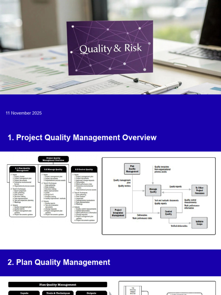 Quality and Risk Management | PDF | Risk Management | Risk