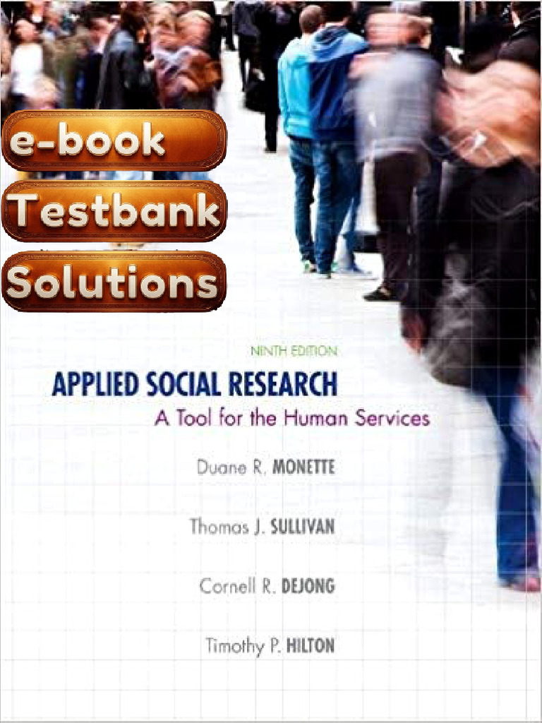 Test Bank Introduction To Research Understanding Multiple Strategies ...