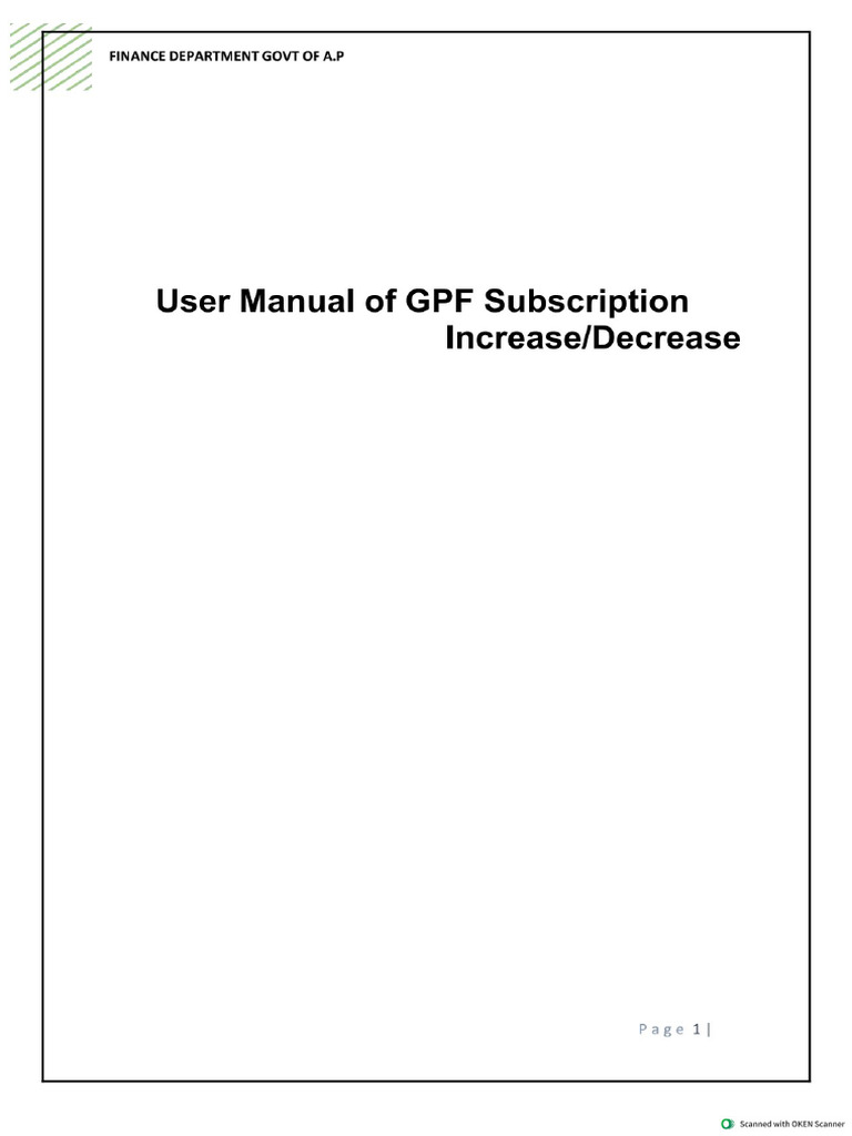 GPF Subscription | PDF