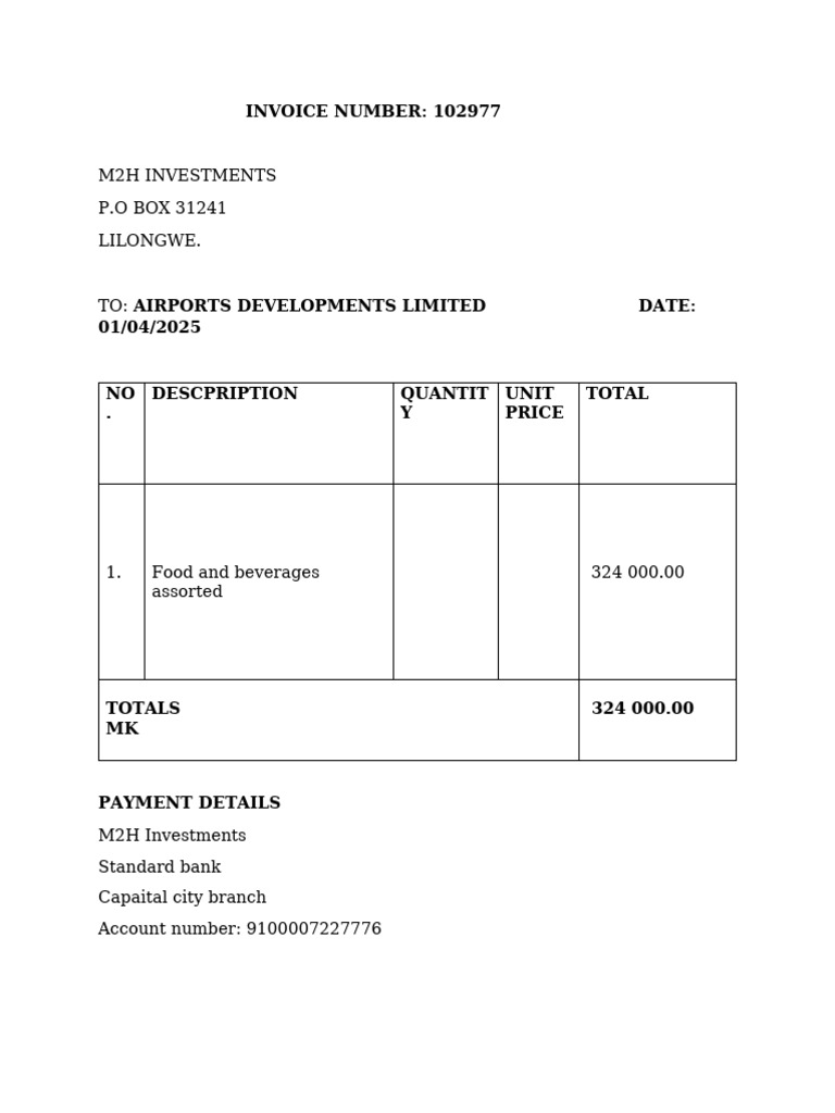 Adl Invoice | PDF