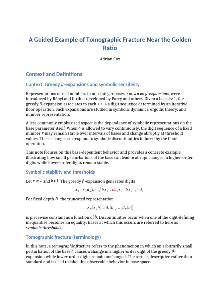 Guided Tomographic Fracture Full Revised | PDF | Mathematics ...