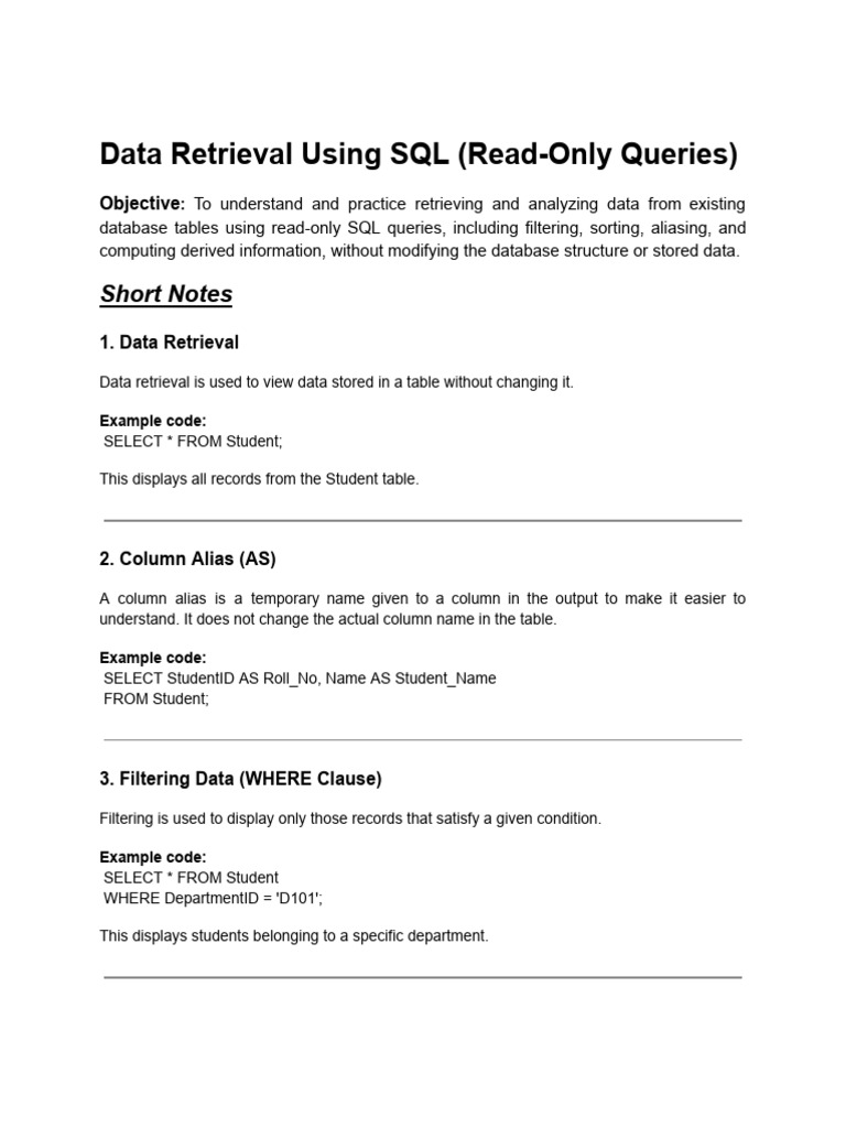 DB Lab 4 | PDF | Table (Database) | Computer Data