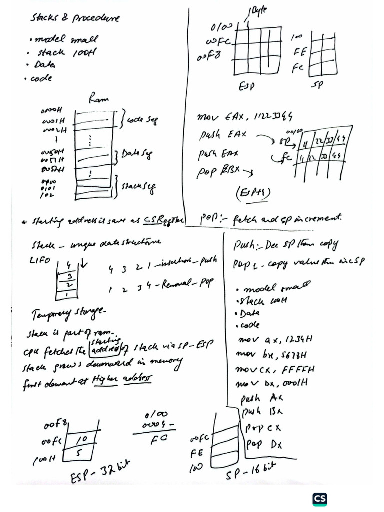 15-Stack and Procedure | PDF