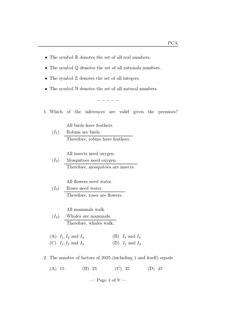 MTech CS and CRS PCA 2026 | PDF | Function (Mathematics) | Polynomial