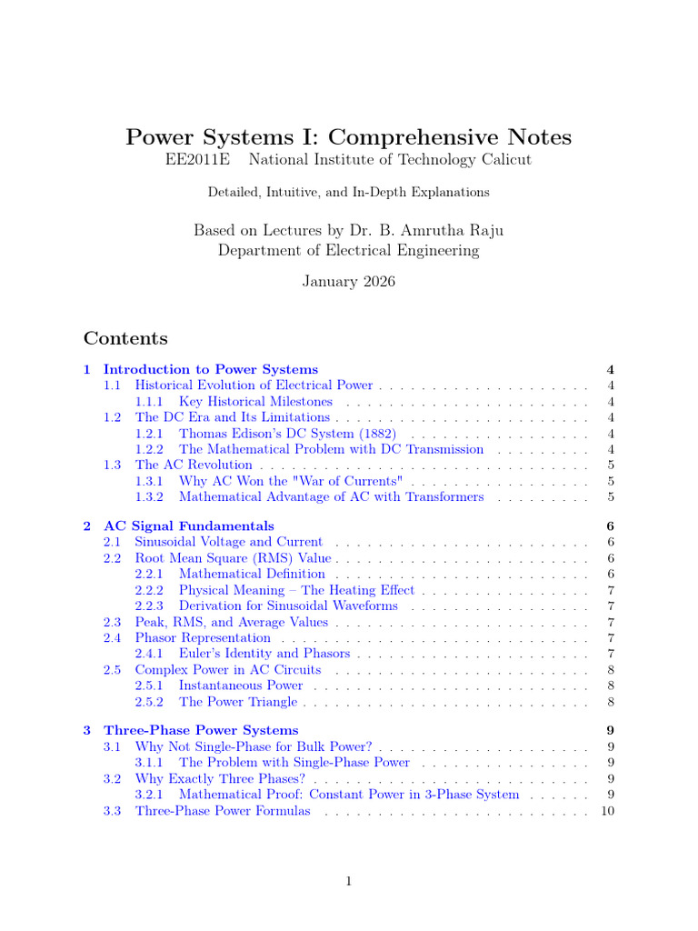 Powersystems | PDF | Root Mean Square | Power Station
