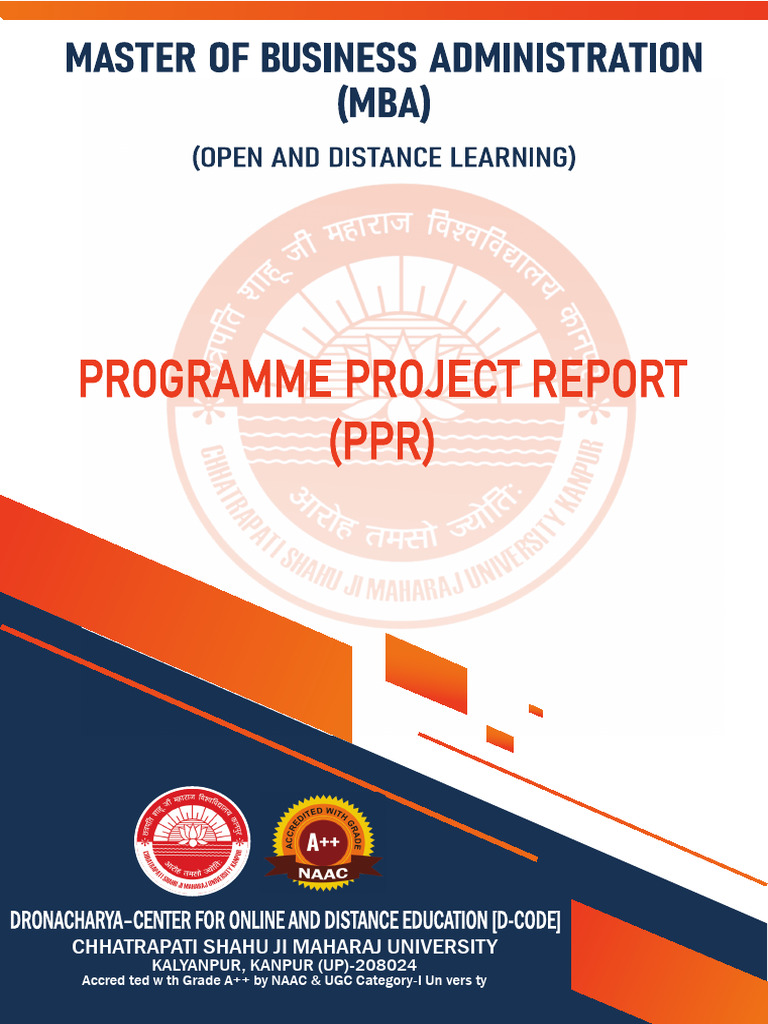 PPR Mba Odl | PDF | Master Of Business Administration | Learning