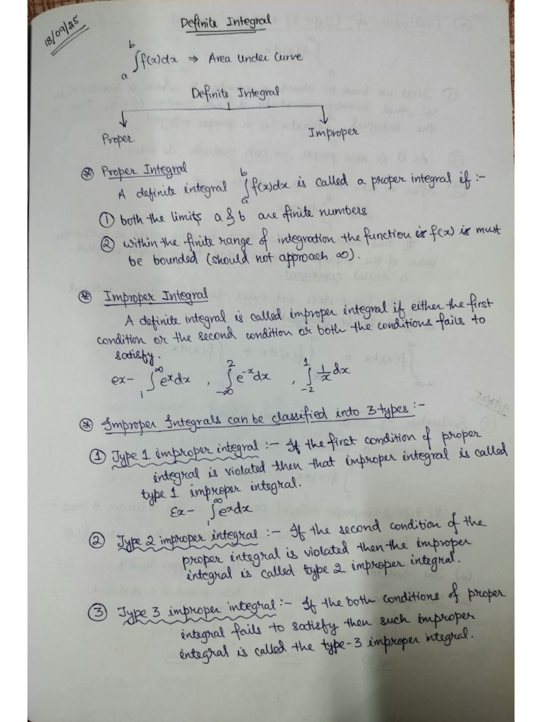 Maths Notes 1 | PDF