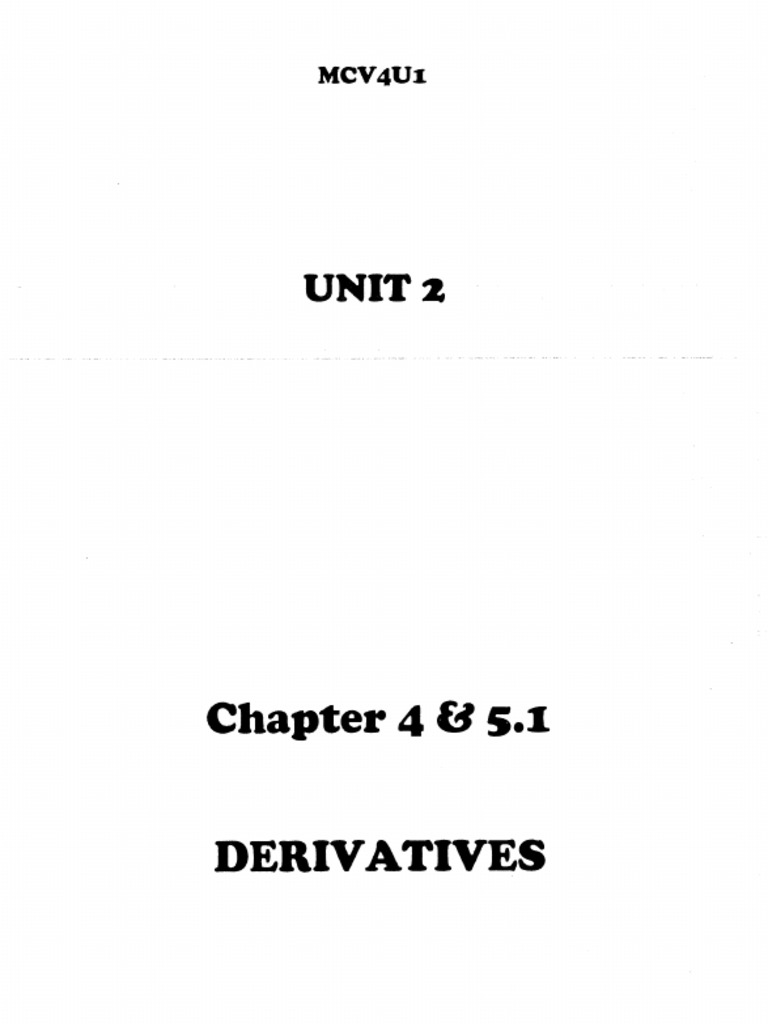MCV Unit 2 CH 4 Package '25-26 | PDF
