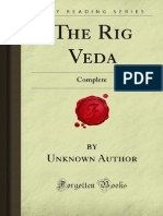 The Rig Veda: Ancient Hindu Text