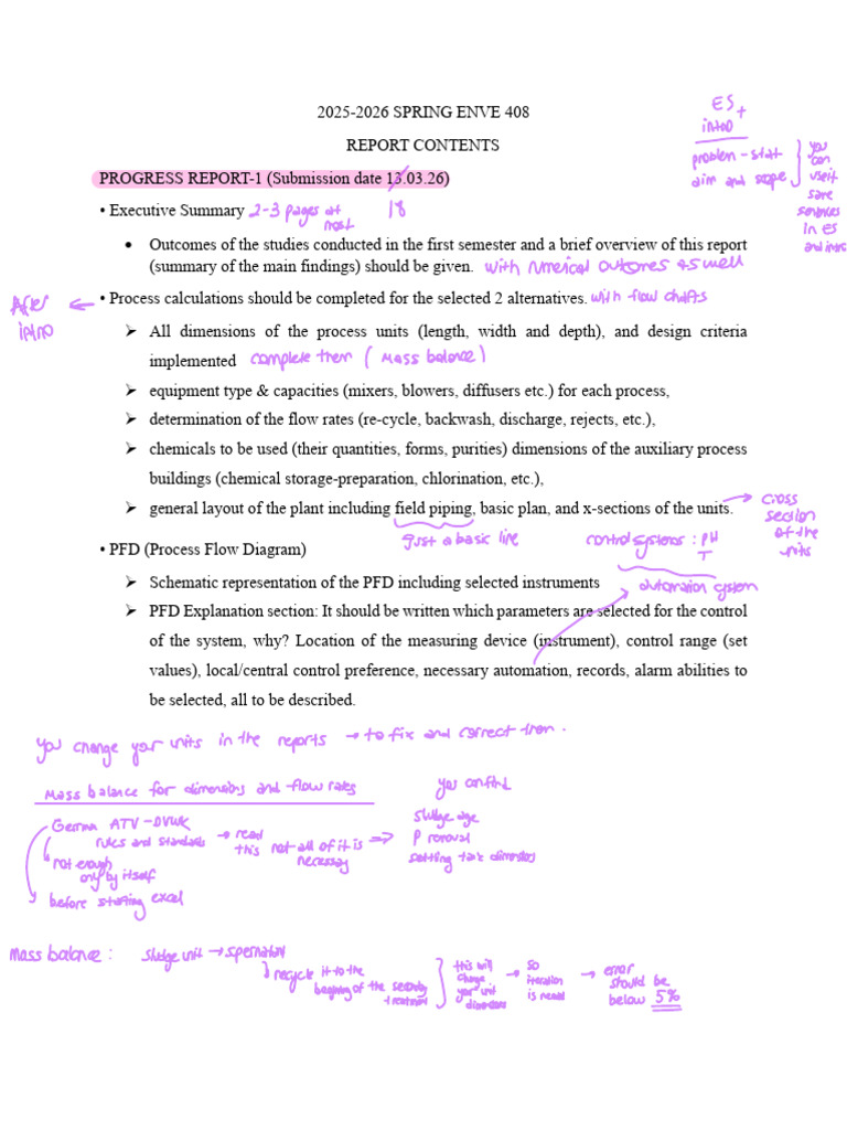 Spring 2025-2026 - Report Content Guideline | PDF | Capital Expenditure