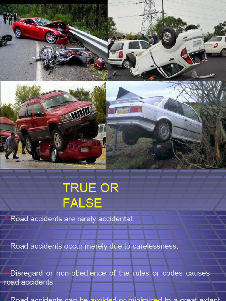 Causes of Road Accidents | PDF | Traffic | Road