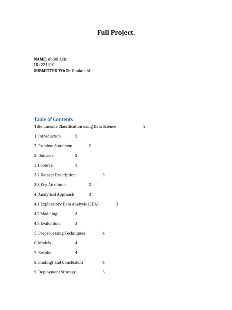 AbdulAziz 221410 Assignment4 Report TemplateStyle | PDF | Statistical ...