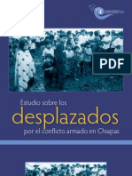 Estudio Sobre Los Desplazados Por El Conflicto Armado en Chiapas