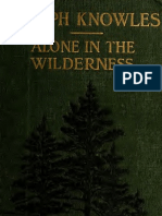 Alone in the Wilderness - Joseph Knowles