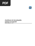 Bula da Pomada Oftálmica Meocil | PDF | Gravidez | Amamentação