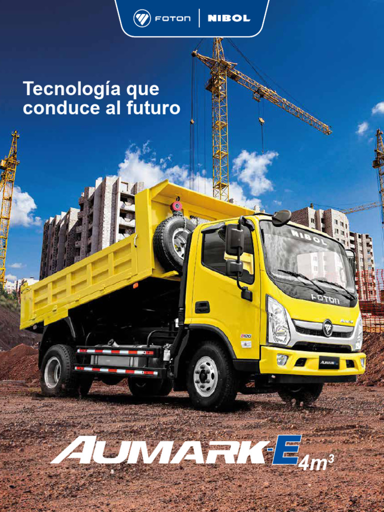Catalogo Aumark E 4m3 Volqueta 2025 | PDF | Camión | Neumático
