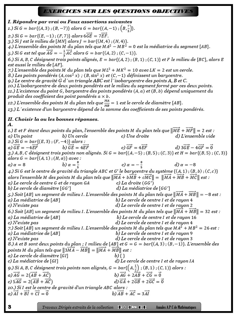Lignes de Niveau. PDF Triangle Mathématiques — free download