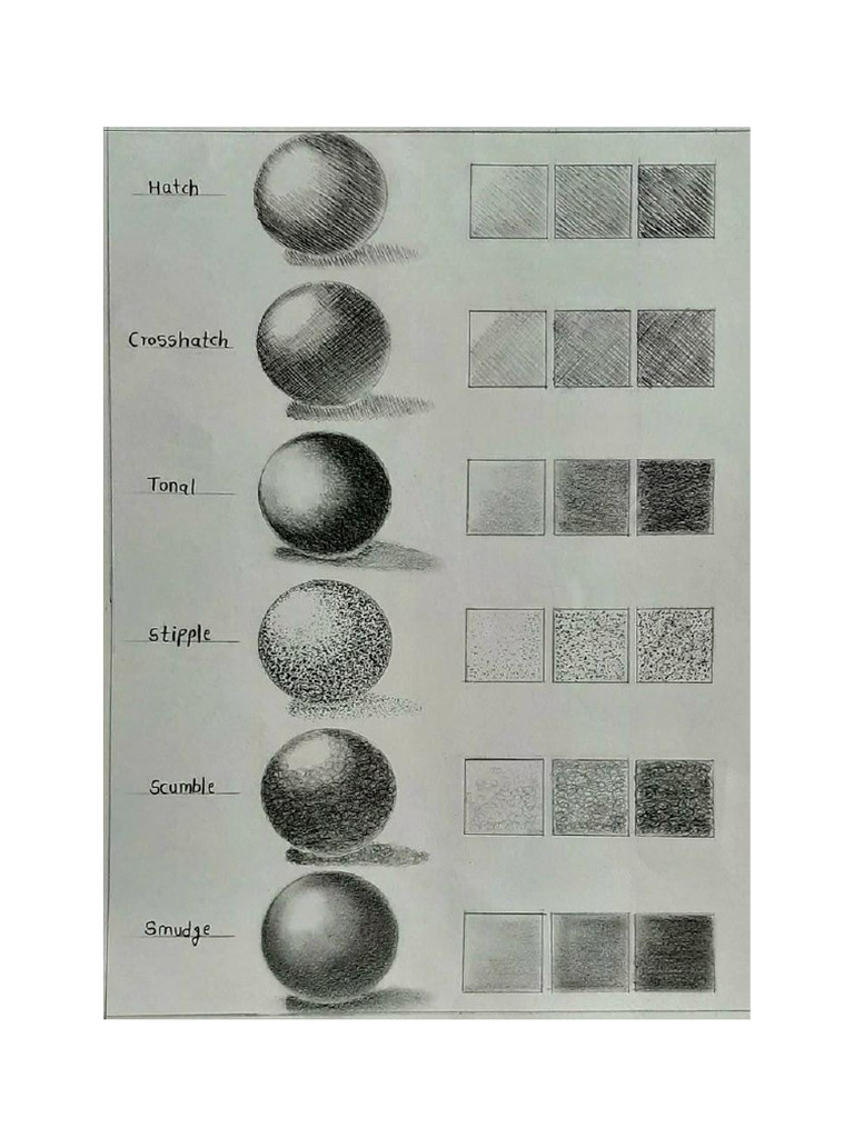 Drawing Techniques | PDF