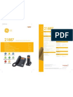 1.8Ghz Dect Twin-Set With Dual Mode Caller Id: Display Operating Range (M)