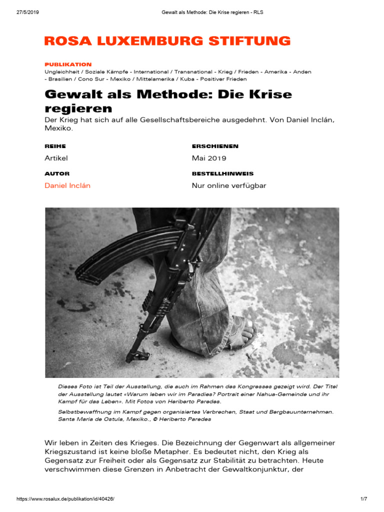 Divulgacion 9 Gewalt Als Methode | PDF