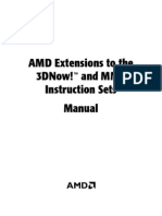 Amd Extensions To The 3dnow! and MMX Instruction Sets Manual