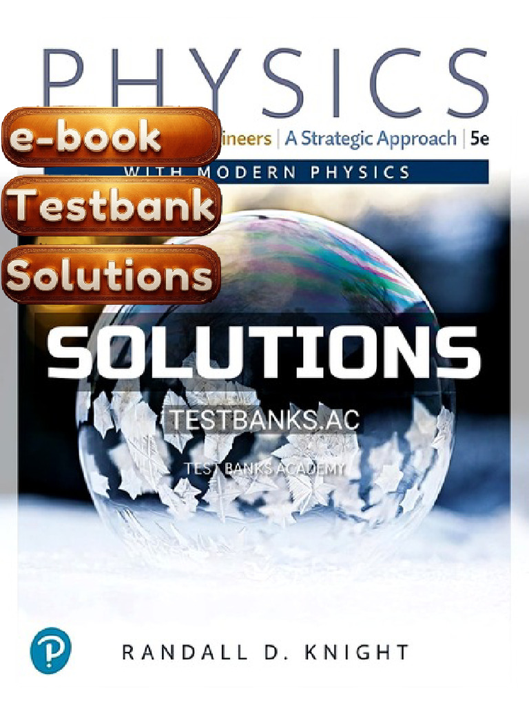 E-Book Testbank For Physics For Scientists and Engineers 5th Edition ...