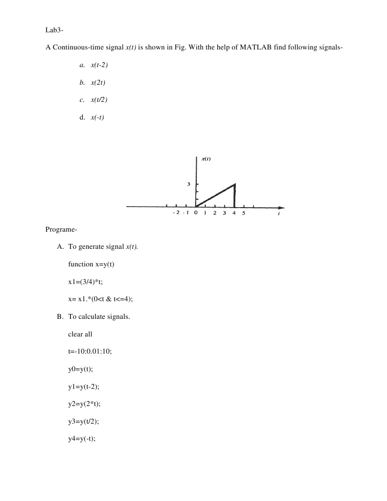 MATLAB Signal Transformations Guide | PDF