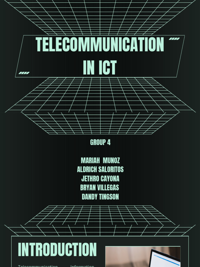 Telecommunication in Ict Group 4 - 20260206 - 200544 - 0000 | PDF ...