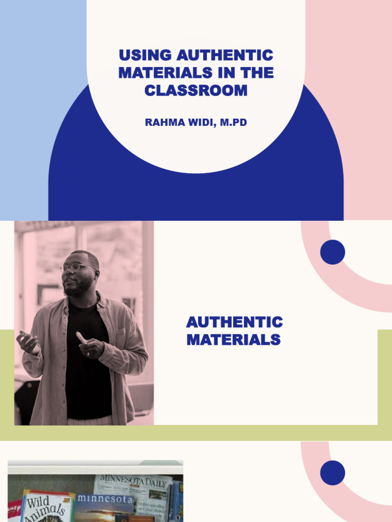 Using Authentic Materials in The Classroom | PDF | Human Communication
