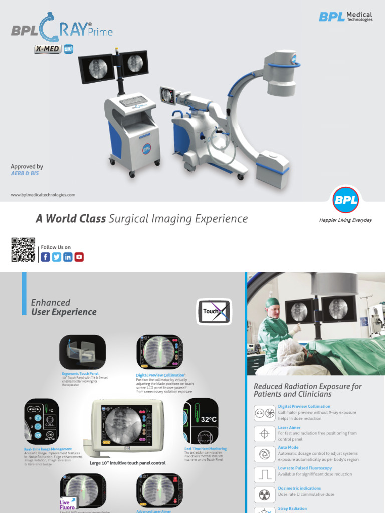 BPL C Ray Prime X Med Surgical Imaging | PDF | Imaging ...