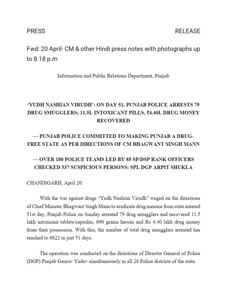 Document 9 | PDF | Government | Law Enforcement
